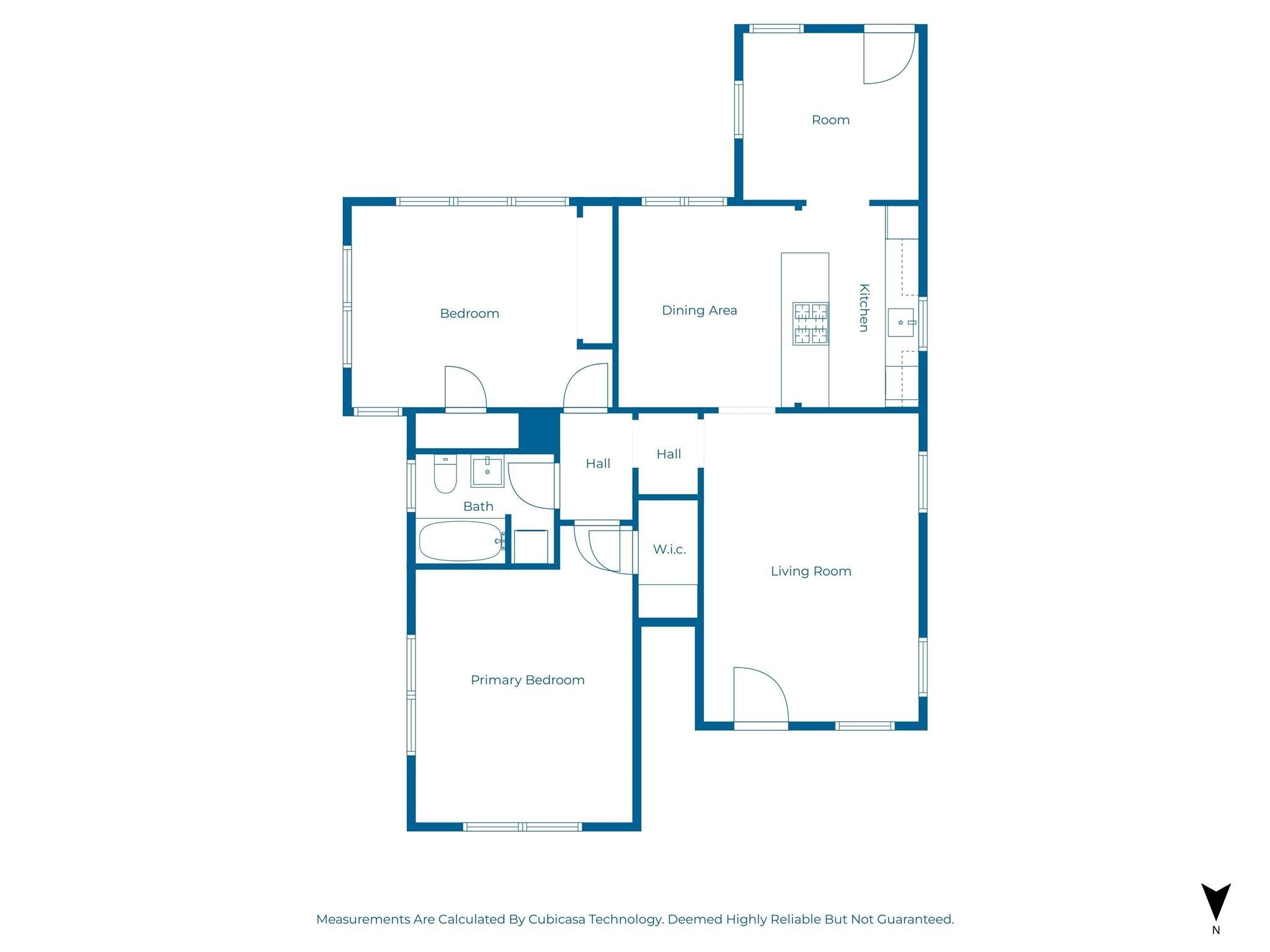 1737 Albans Road, Unit 1 Houston, TX 77005 - Photo 5 of 20 a picture of floor plan