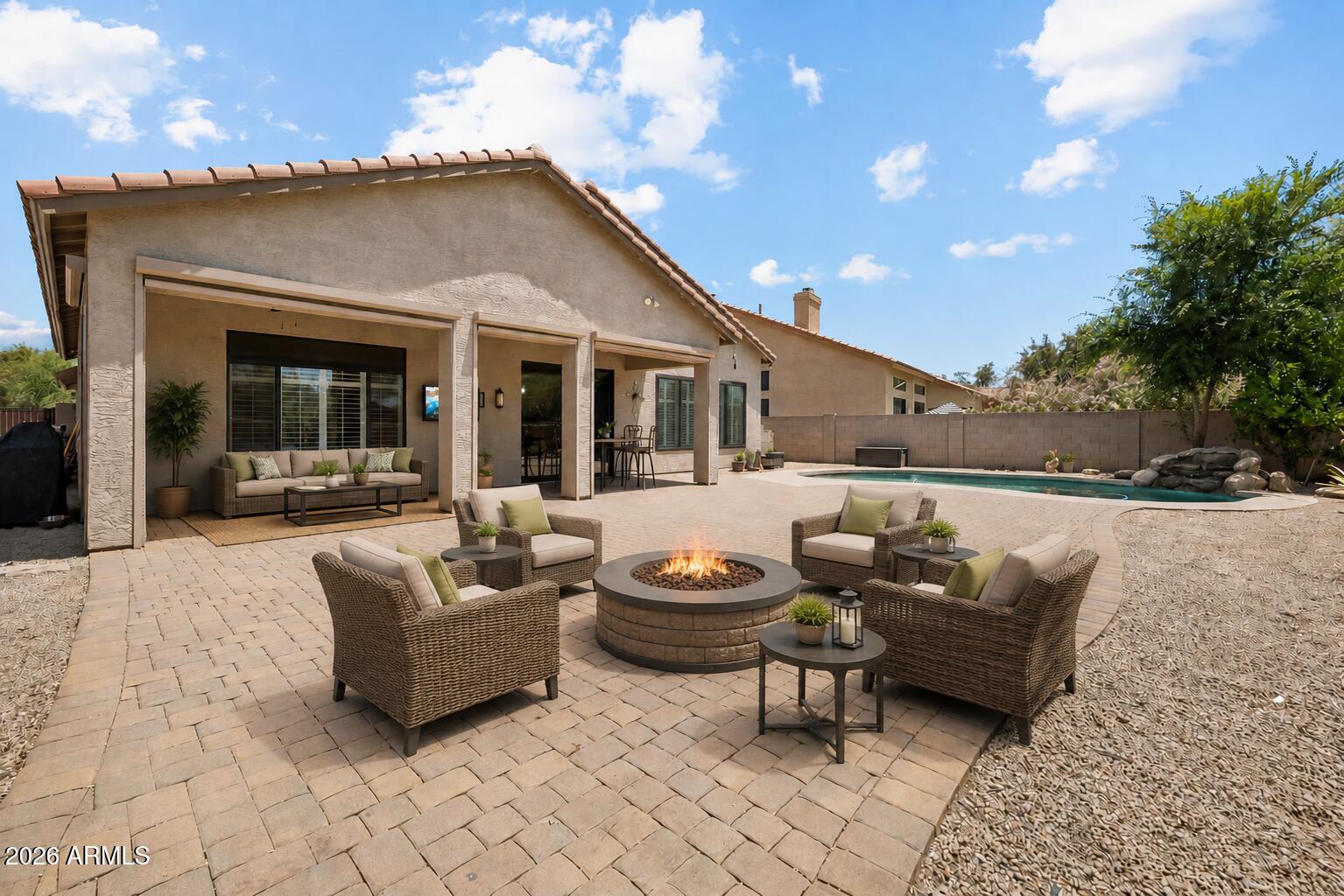 4511 East Swilling Road Phoenix, AZ 85050 - Photo 28 of 36 Backyard Staged
