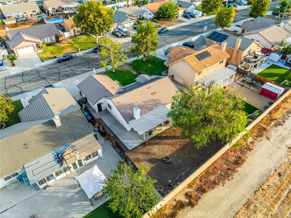 29787-29787 Berea Road Menifee, CA 92584 - Photo 7 of 45 an aerial view of a house with a garden