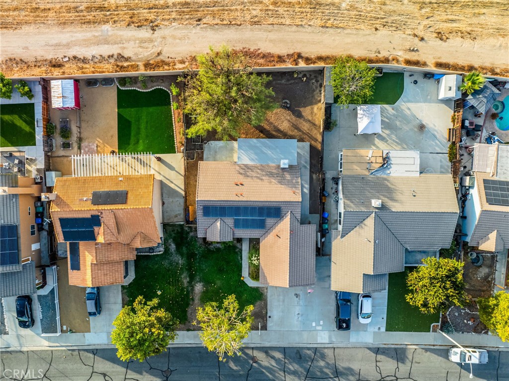 29787-29787 Berea Road Menifee, CA 92584 - Photo 8 of 45 an aerial view of multiple houses with a yard