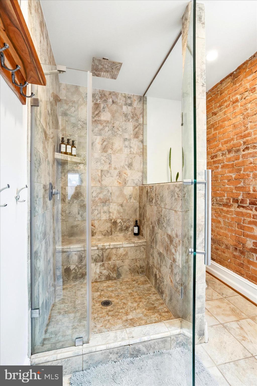 205 East 4th Street Frederick, MD 21701 - Photo 18 of 38 a bathroom with a shower