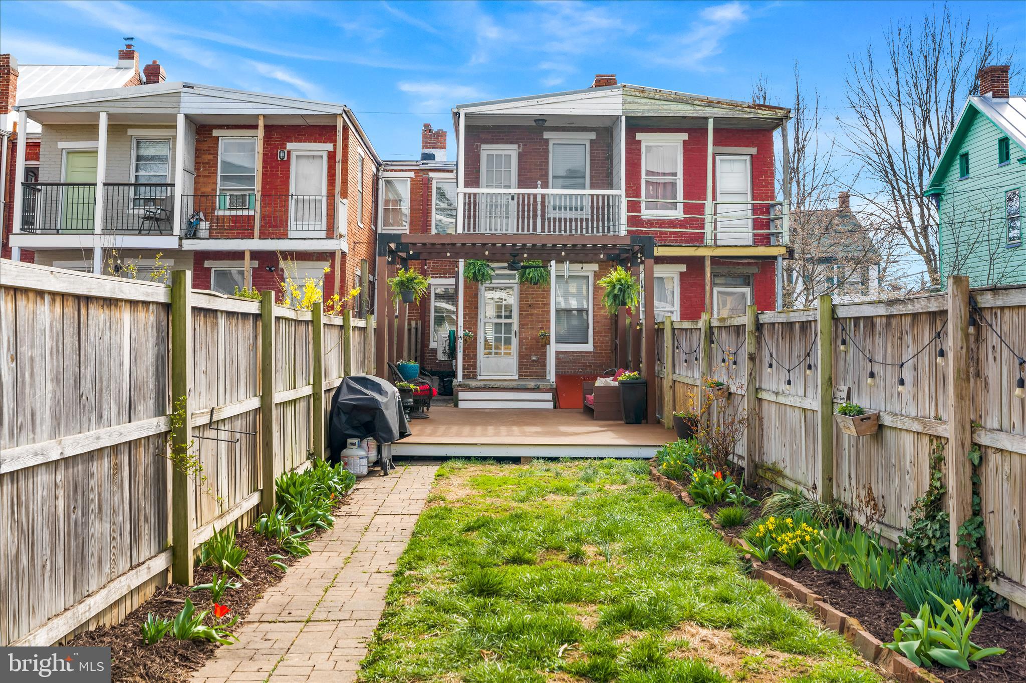 205 East 4th Street Frederick, MD 21701 - Photo 27 of 38 a front view of a house with a yard