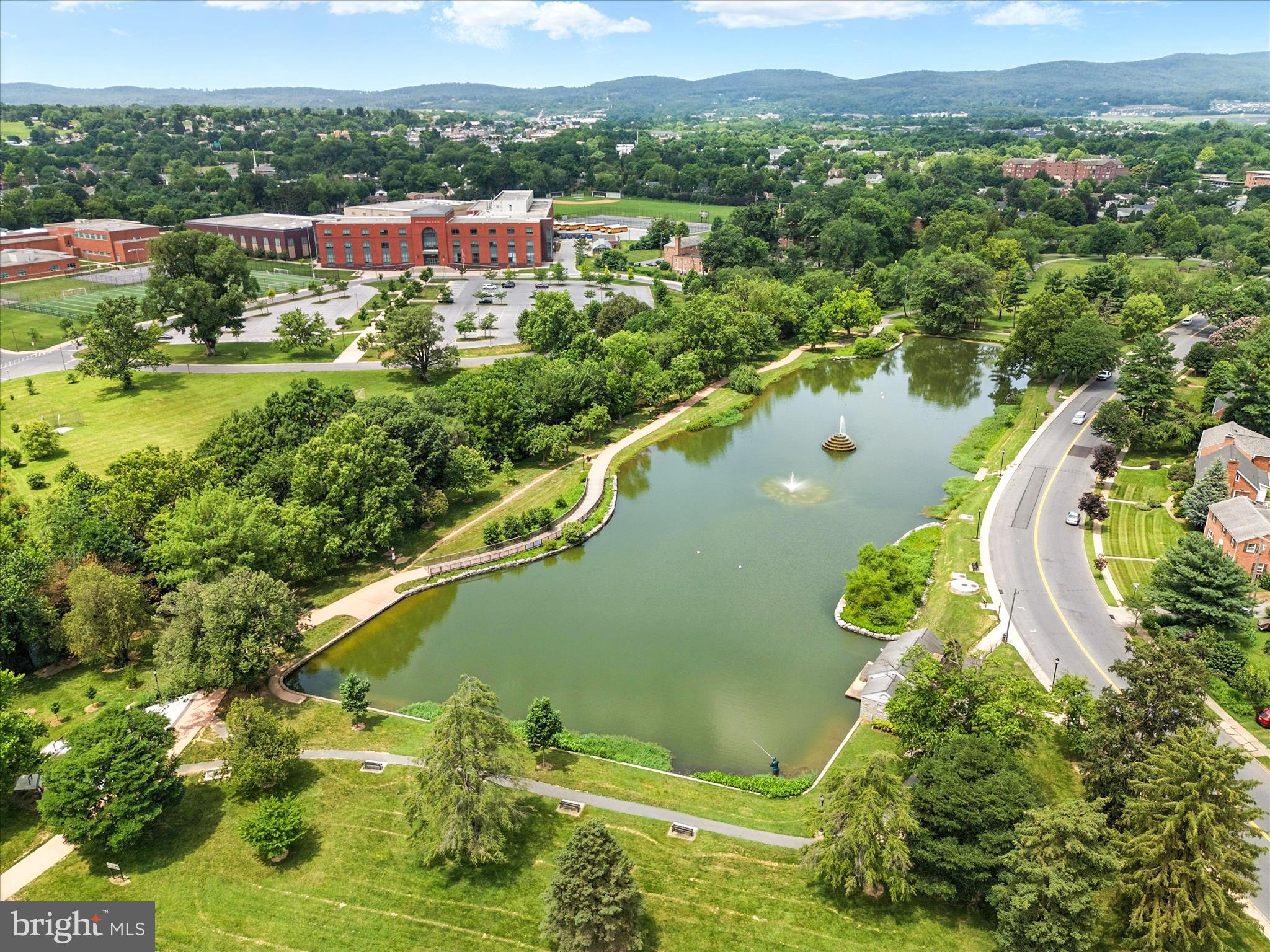 205 East 4th Street Frederick, MD 21701 - Photo 34 of 38 a view of a lake with a city