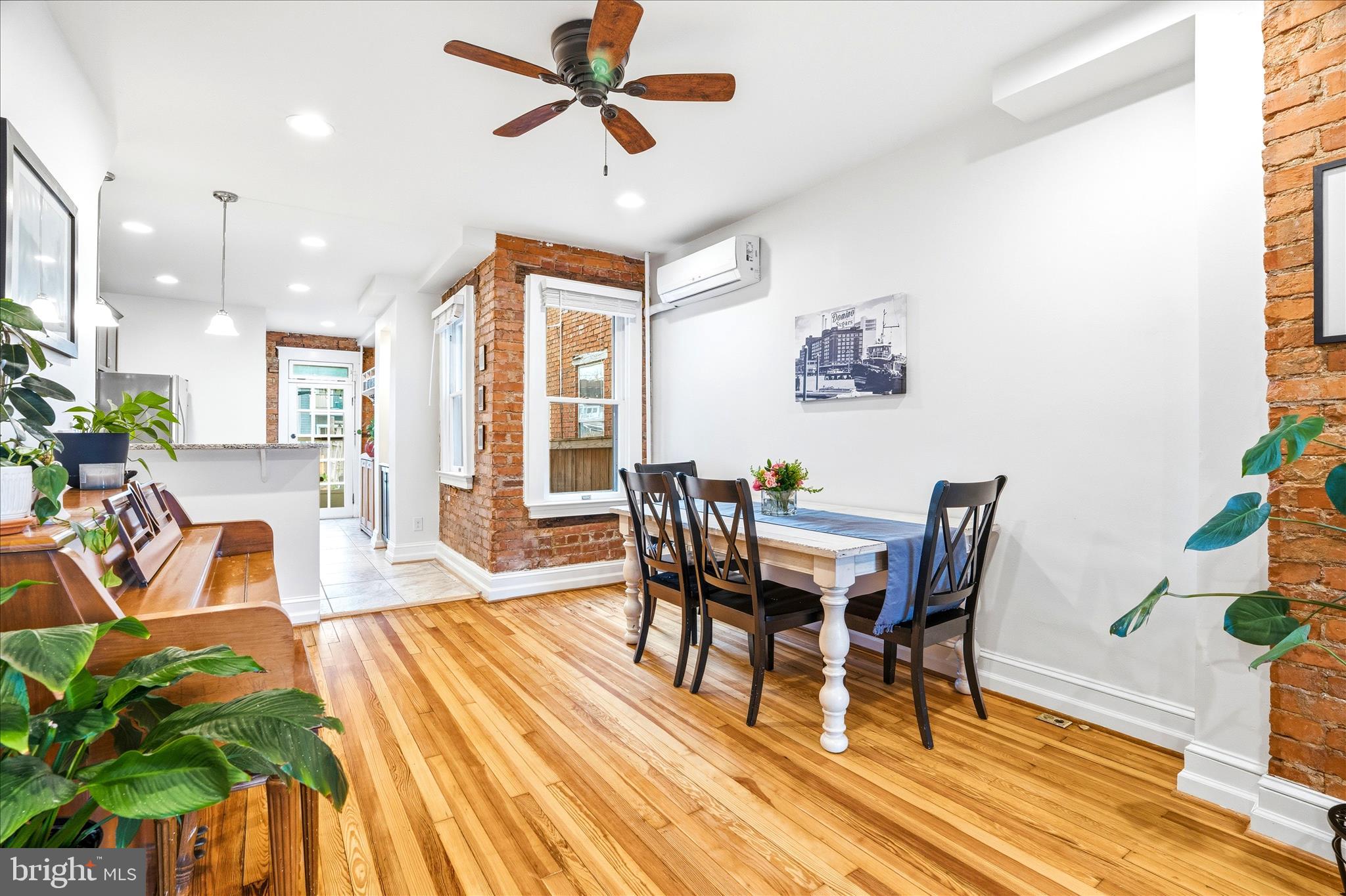 205 East 4th Street Frederick, MD 21701 - Photo 38 of 38 a view of a dining room with furniture and wooden floor