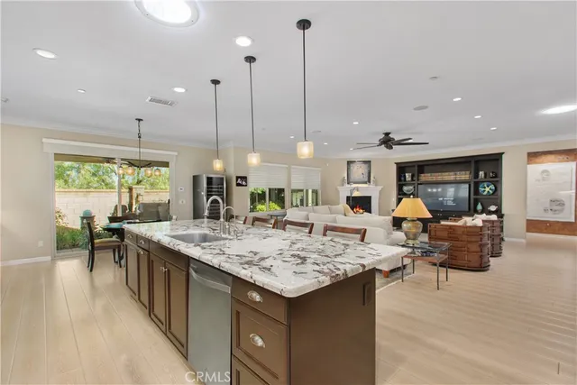 a bathroom with a shower and a mirror