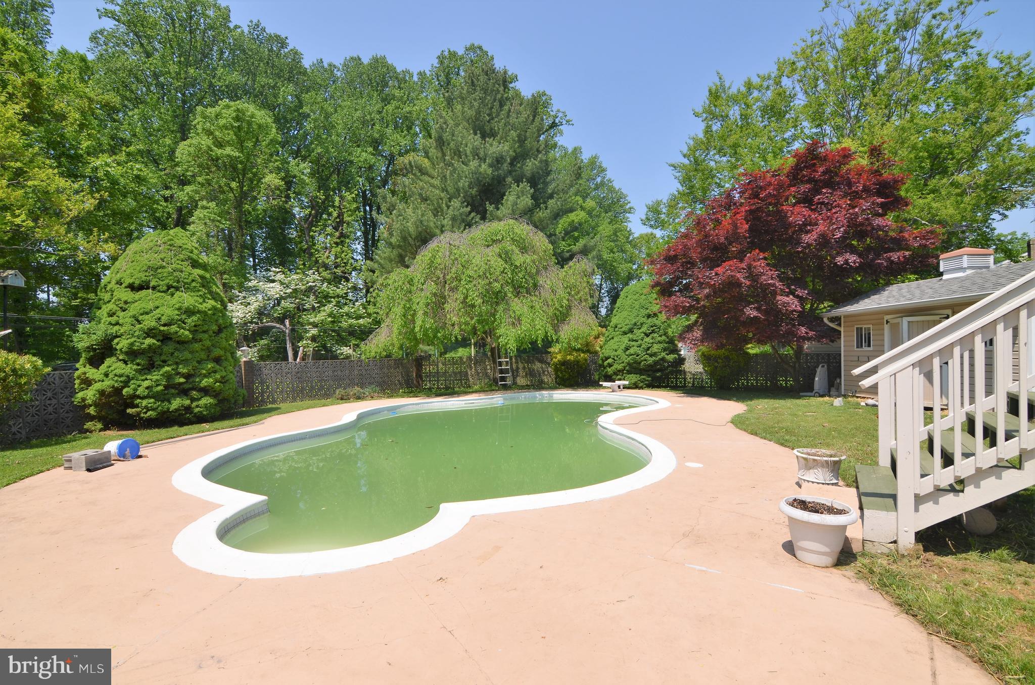820 Petem Road Kingsville, MD 21087 - Photo 10 of 30 a view of a swimming pool with a yard