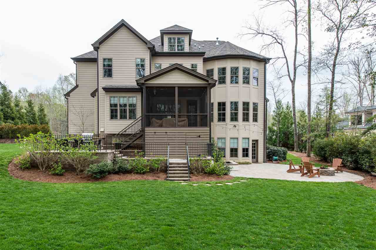 12221 Upper Creek Way Raleigh, NC 27614 - Photo 25 of 30 So many details in the design of this house! Rear elevation