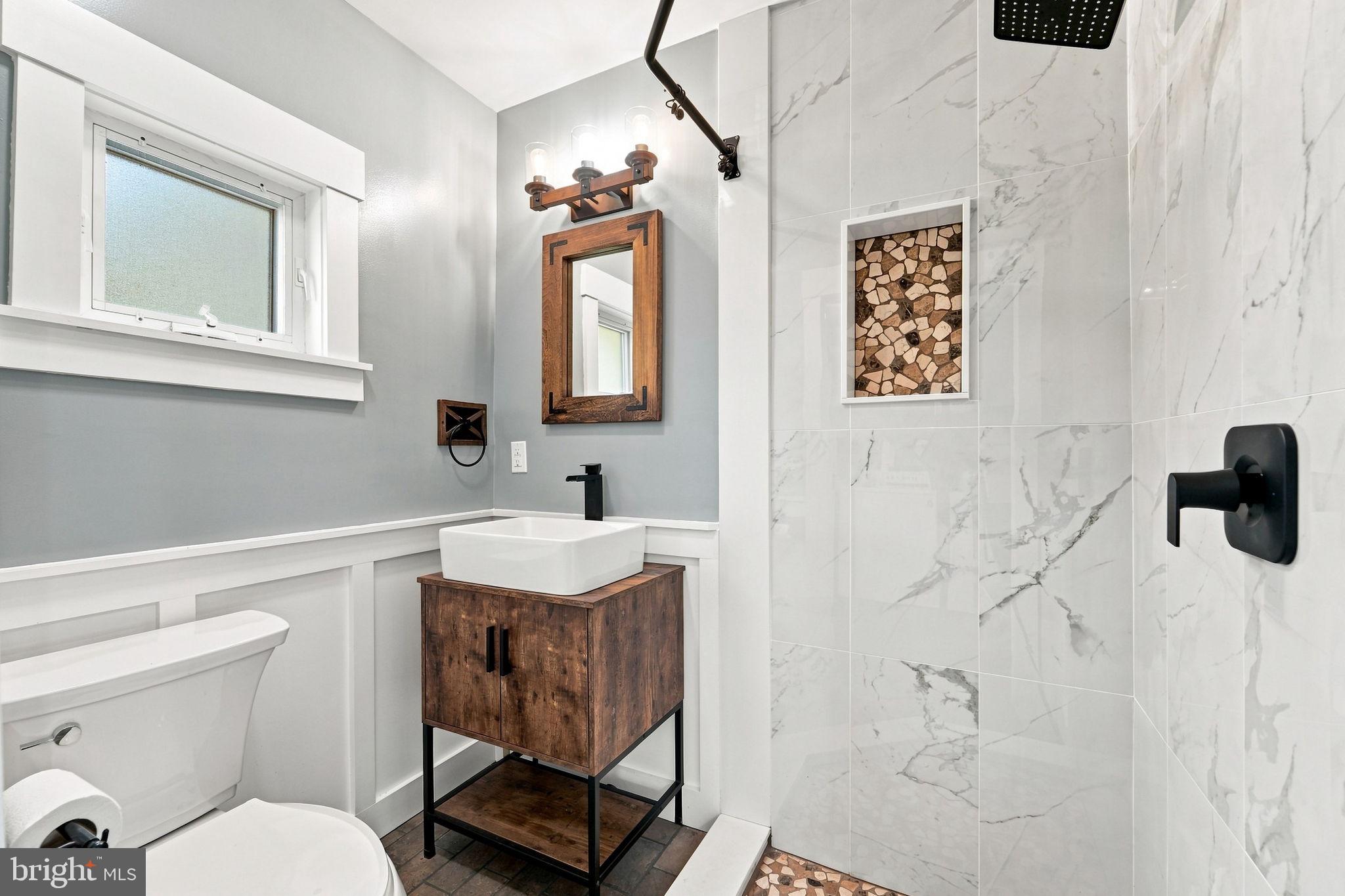 8 Seeley Road Bridgeton, NJ 08302 - Photo 17 of 44 Modern elegance in a serene bathroom.