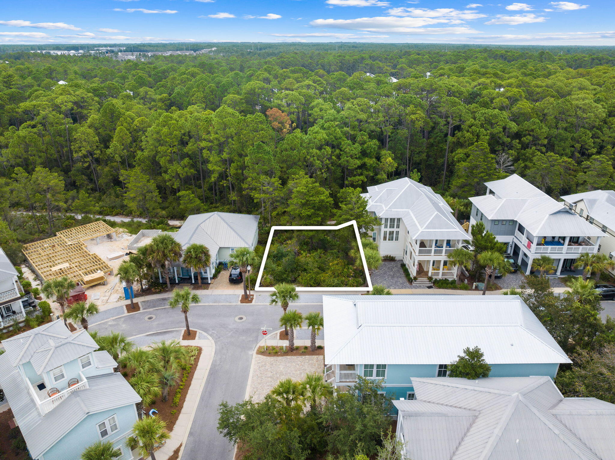 Lot 2 Beach Bike Way Inlet Beach Inlet Beach, FL 32461 - Photo 1 of 19 a view of multiple houses with outdoor space and street view