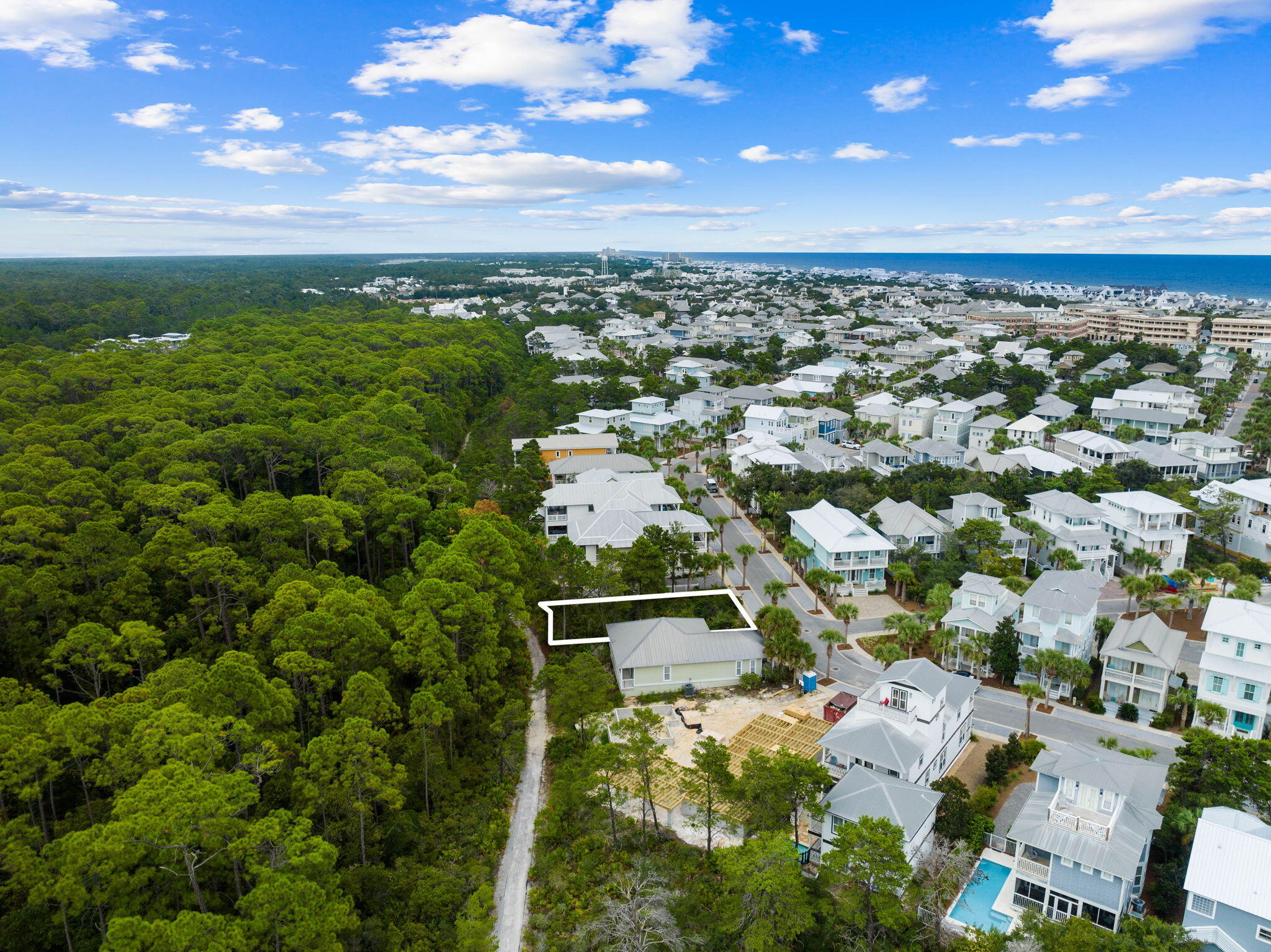 Lot 2 Beach Bike Way Inlet Beach Inlet Beach, FL 32461 - Photo 8 of 19 an aerial view of multiple house