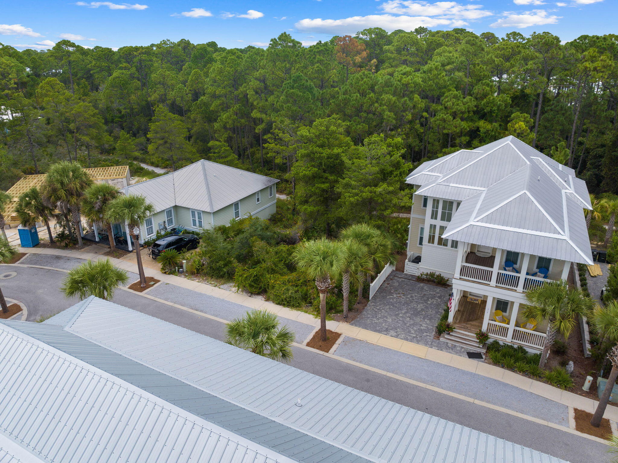 Lot 2 Beach Bike Way Inlet Beach Inlet Beach, FL 32461 - Photo 9 of 19 an aerial view of a house