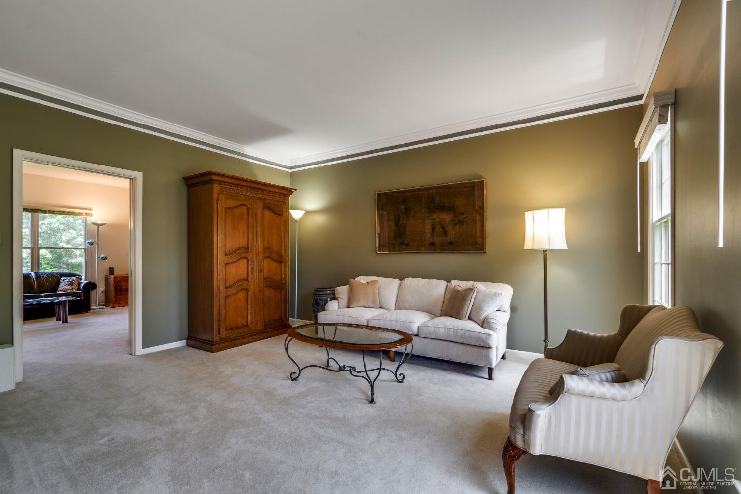 9 Dickinson Road Kendall Park, NJ 08824 - Photo 6 of 34 a living room with furniture and a potted plant