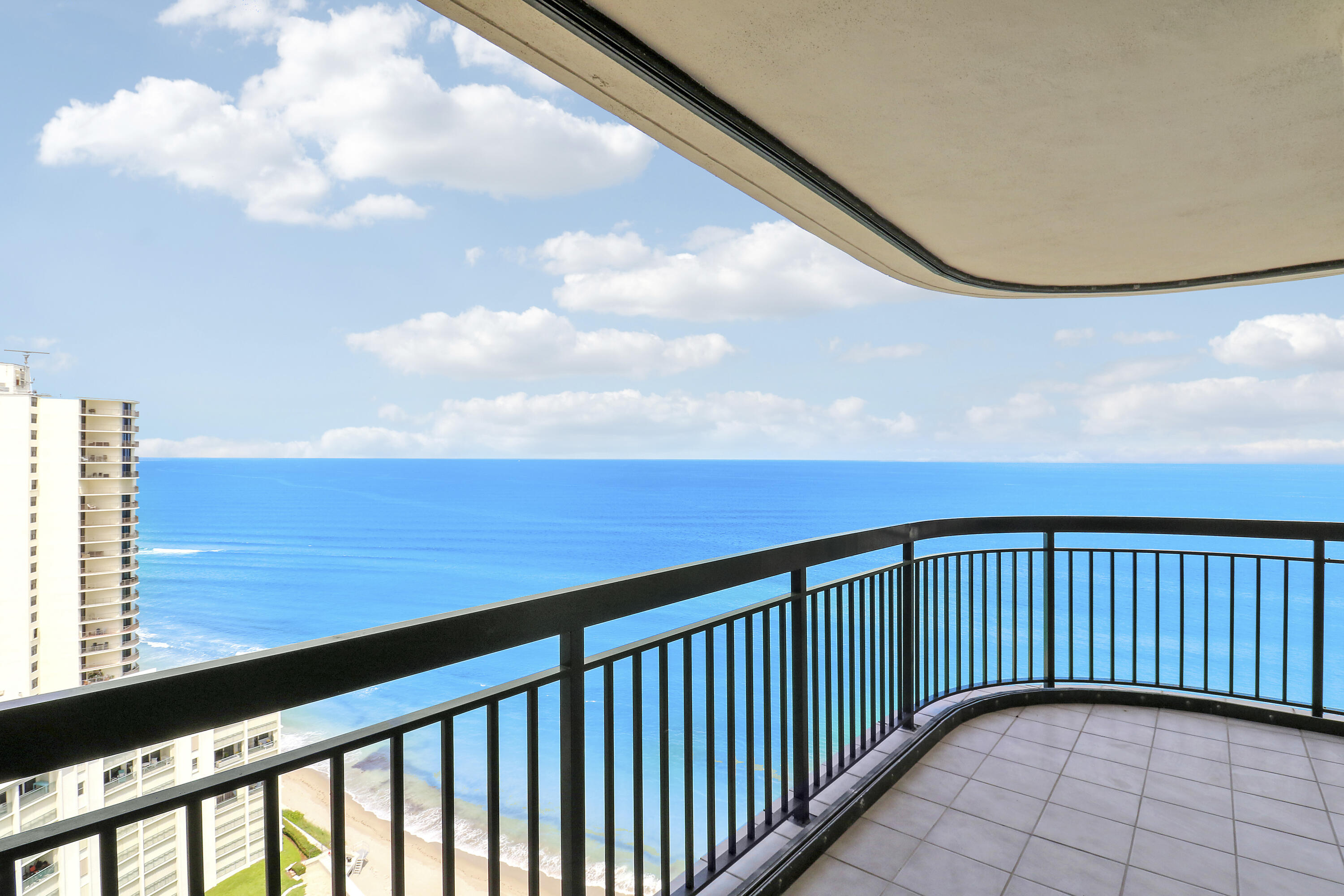 5380 North Ocean Drive, Unit 22J Riviera Beach, FL 33404 - Photo 42 of 53 a view of a balcony