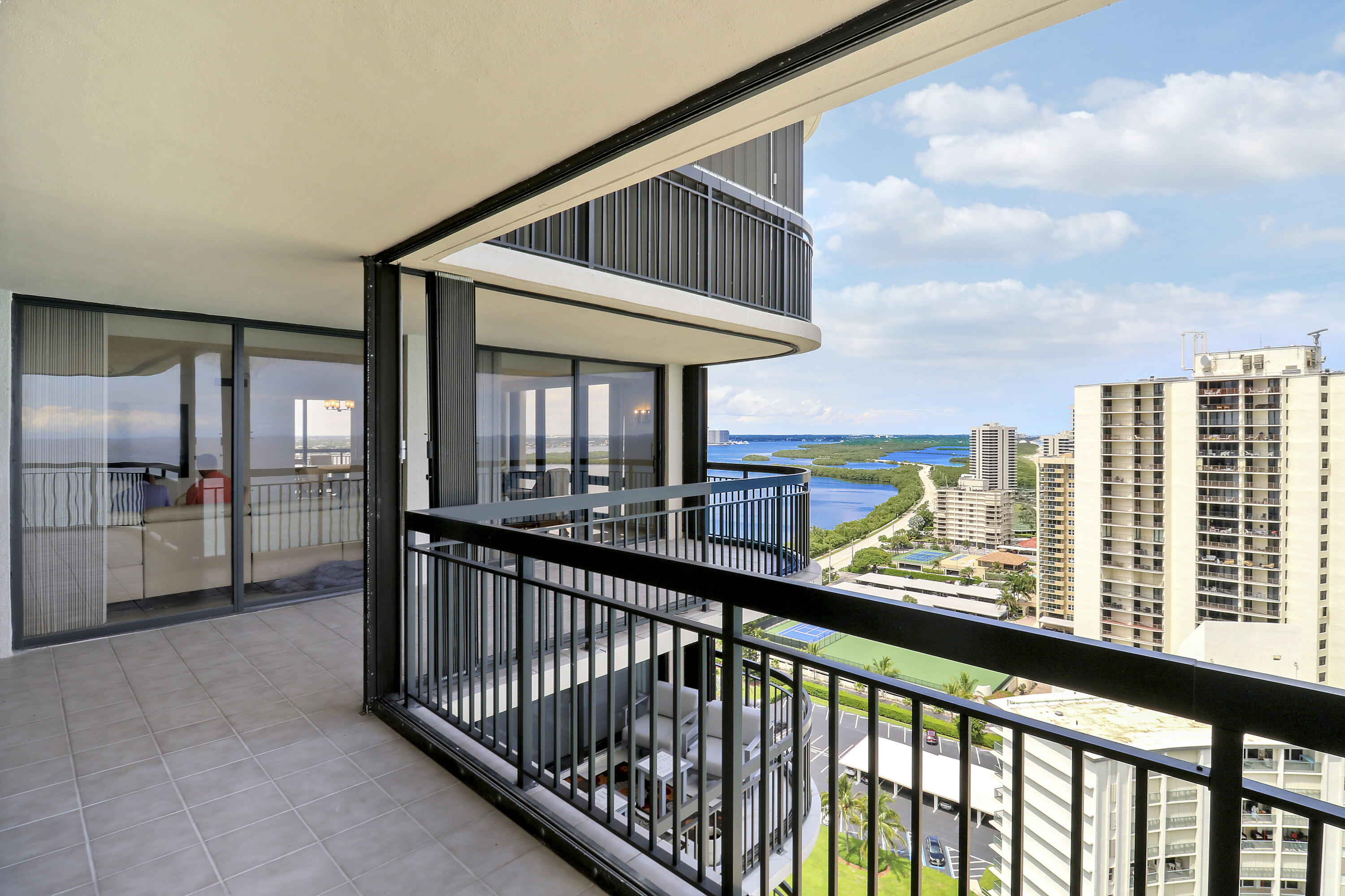 5380 North Ocean Drive, Unit 22J Riviera Beach, FL 33404 - Photo 44 of 53 a view of city from a balcony