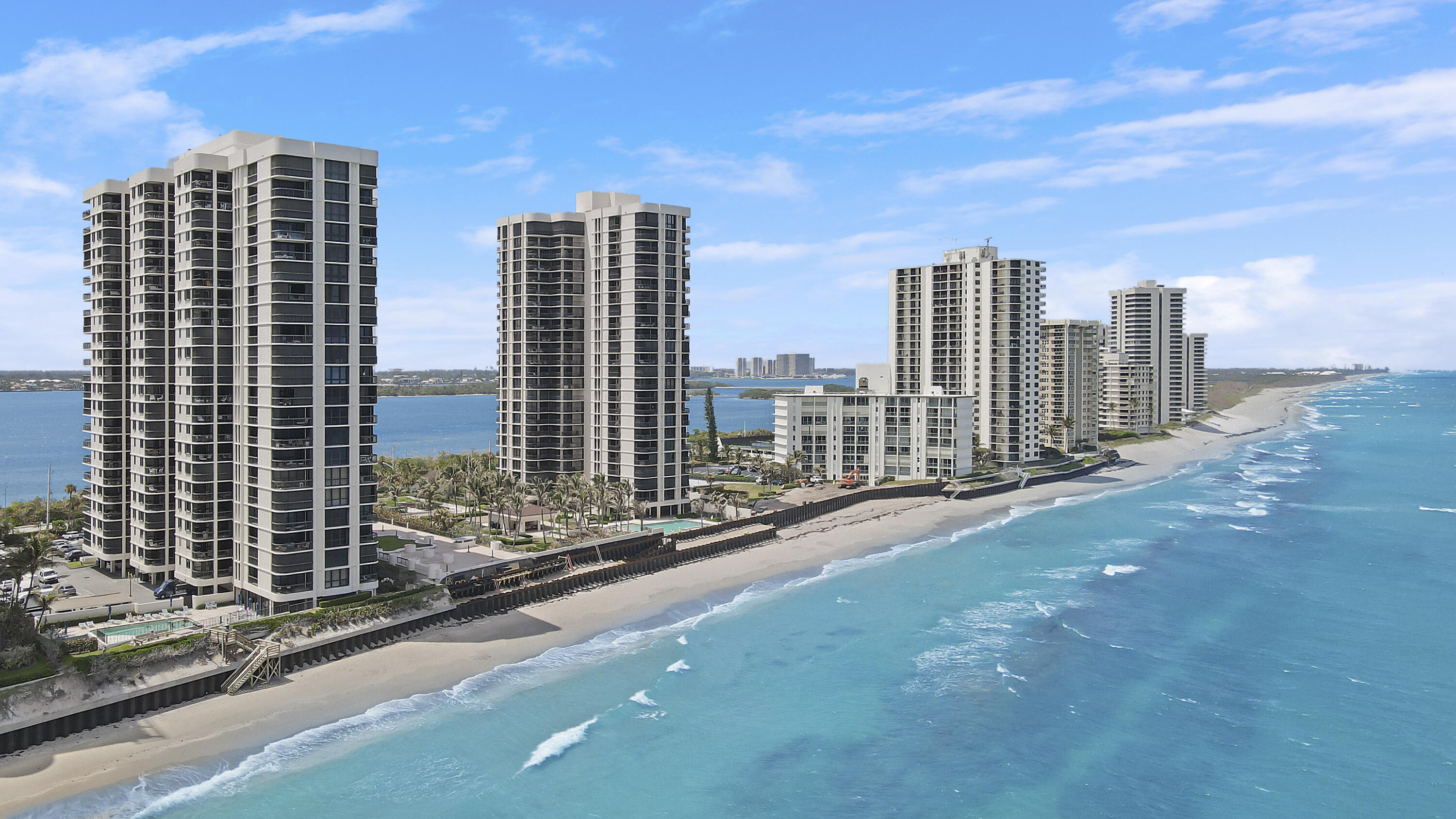 5380 North Ocean Drive, Unit 22J Riviera Beach, FL 33404 - Photo 52 of 53 a view of a city with tall buildings