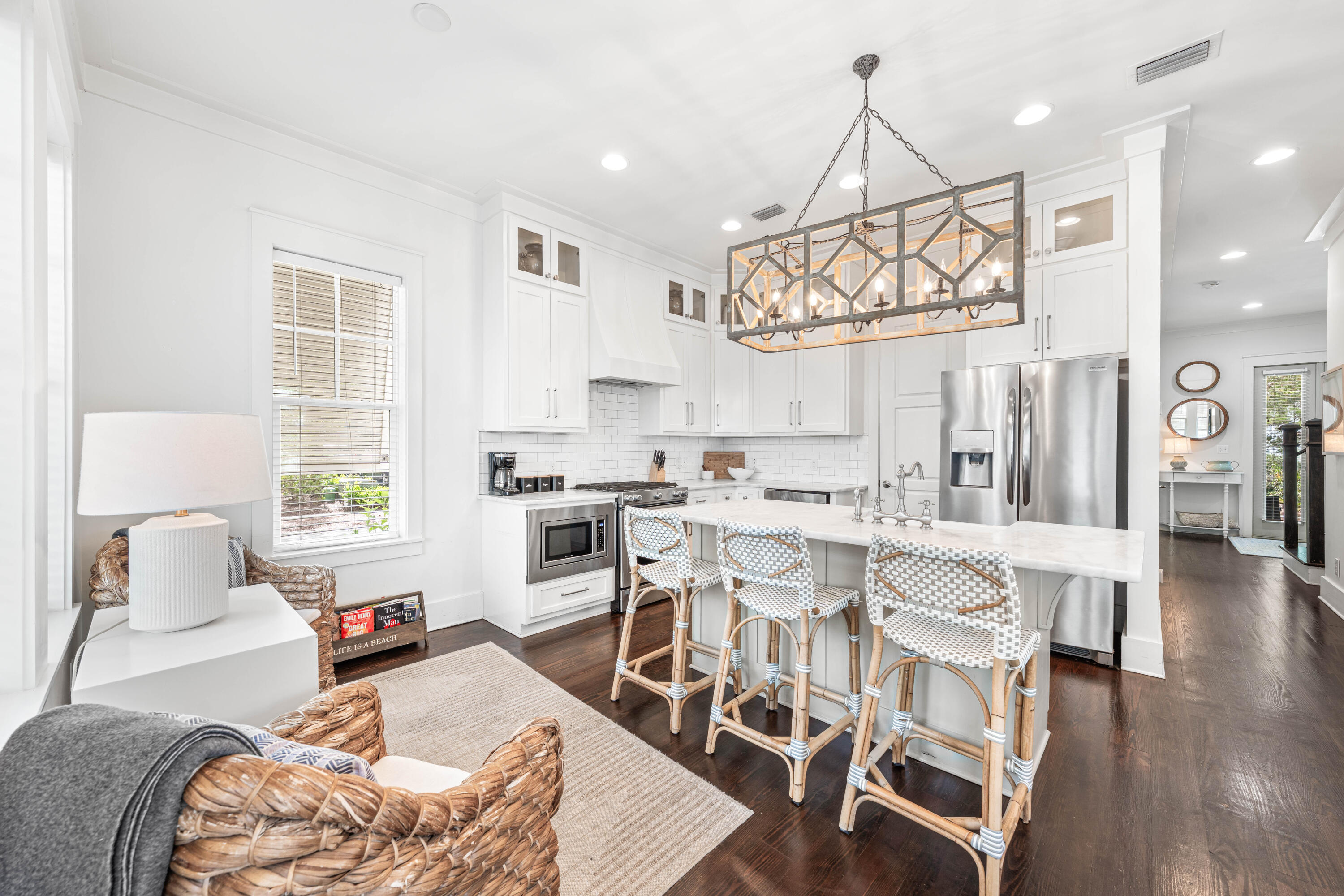 8 Hiker Street Santa Rosa Beach, FL 32459 - Photo 11 of 41 a view of a dining room with furniture and wooden floor