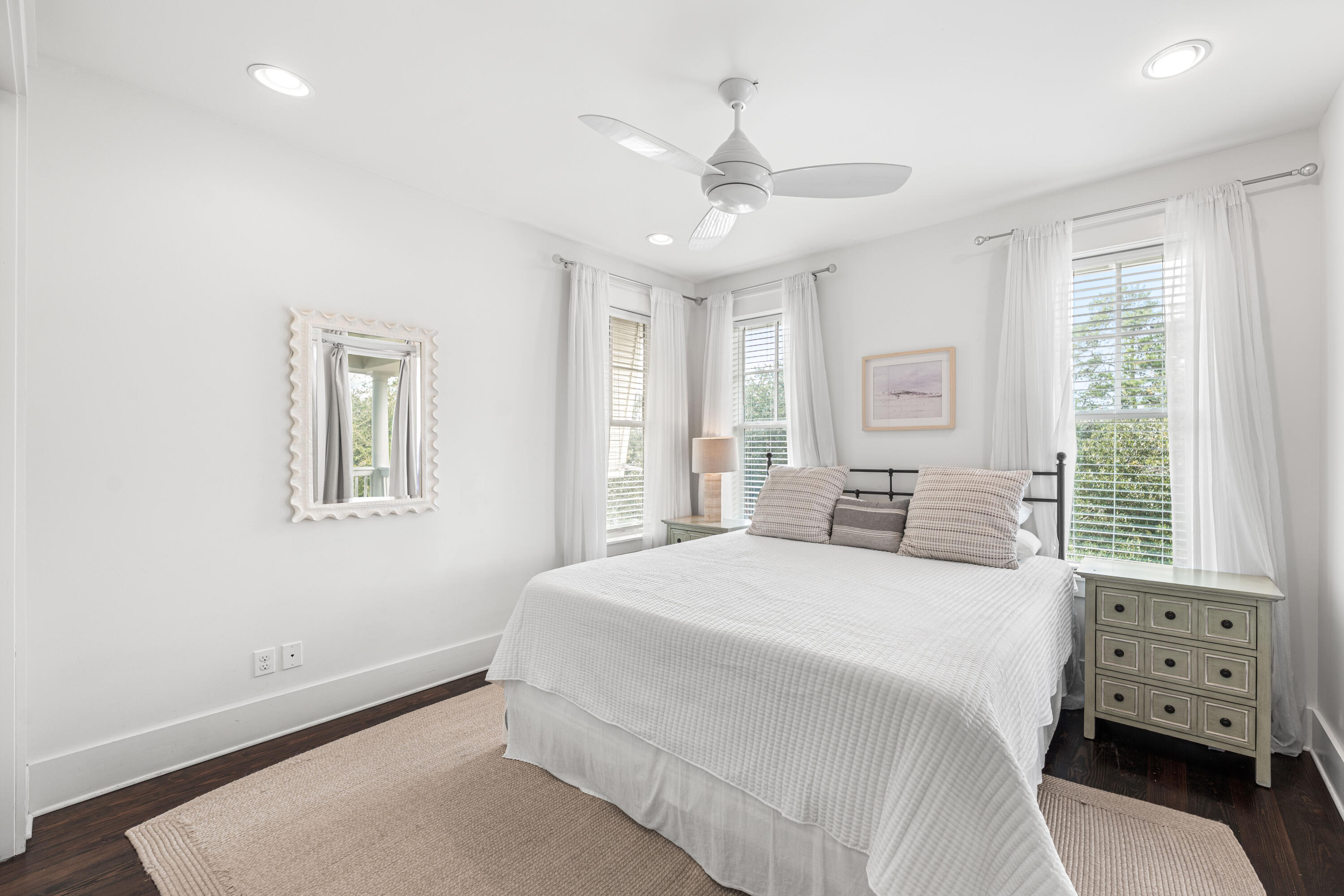 8 Hiker Street Santa Rosa Beach, FL 32459 - Photo 26 of 41 a bedroom with a large bed and a window