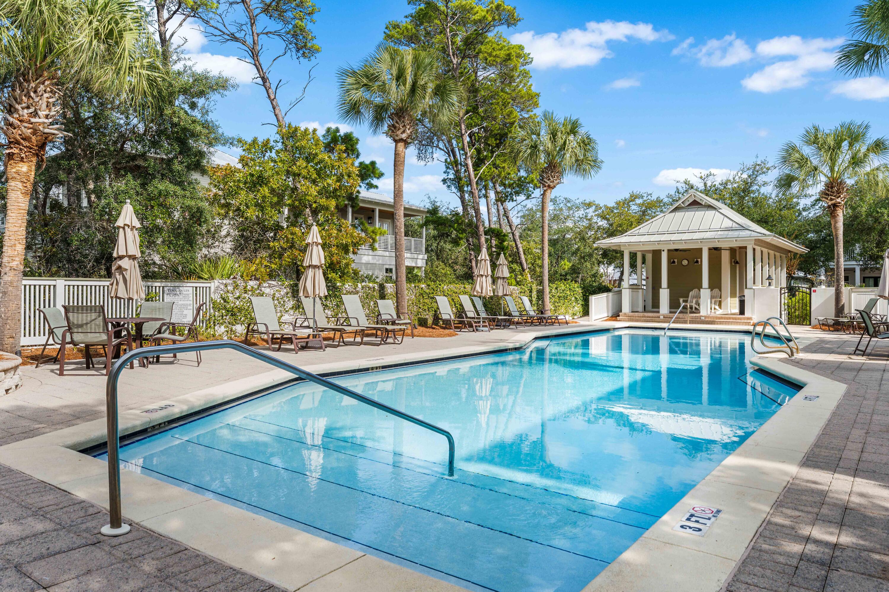 8 Hiker Street Santa Rosa Beach, FL 32459 - Photo 37 of 41 a view of a patio with swimming pool