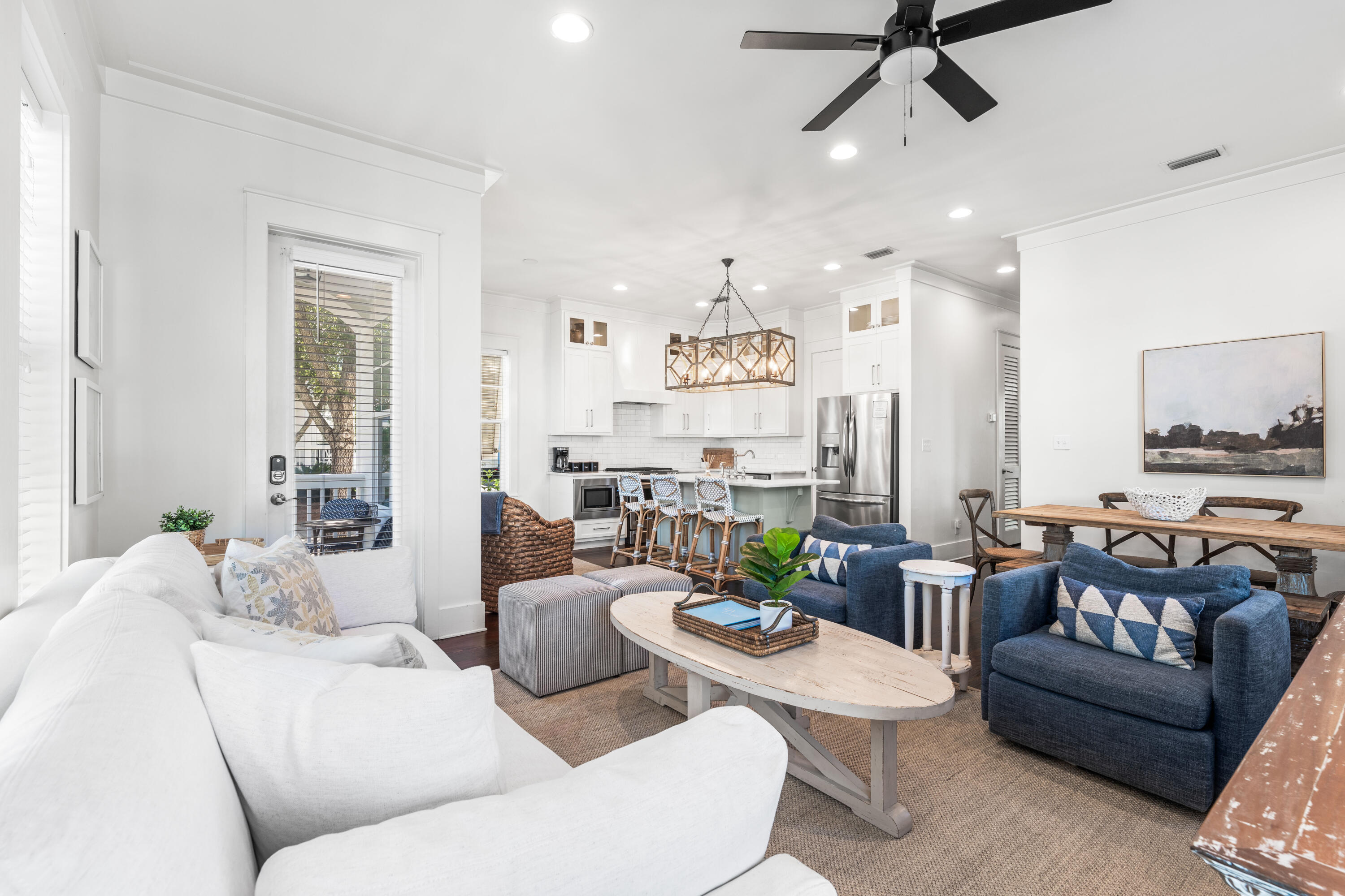 8 Hiker Street Santa Rosa Beach, FL 32459 - Photo 7 of 41 a living room with furniture and a view of kitchen