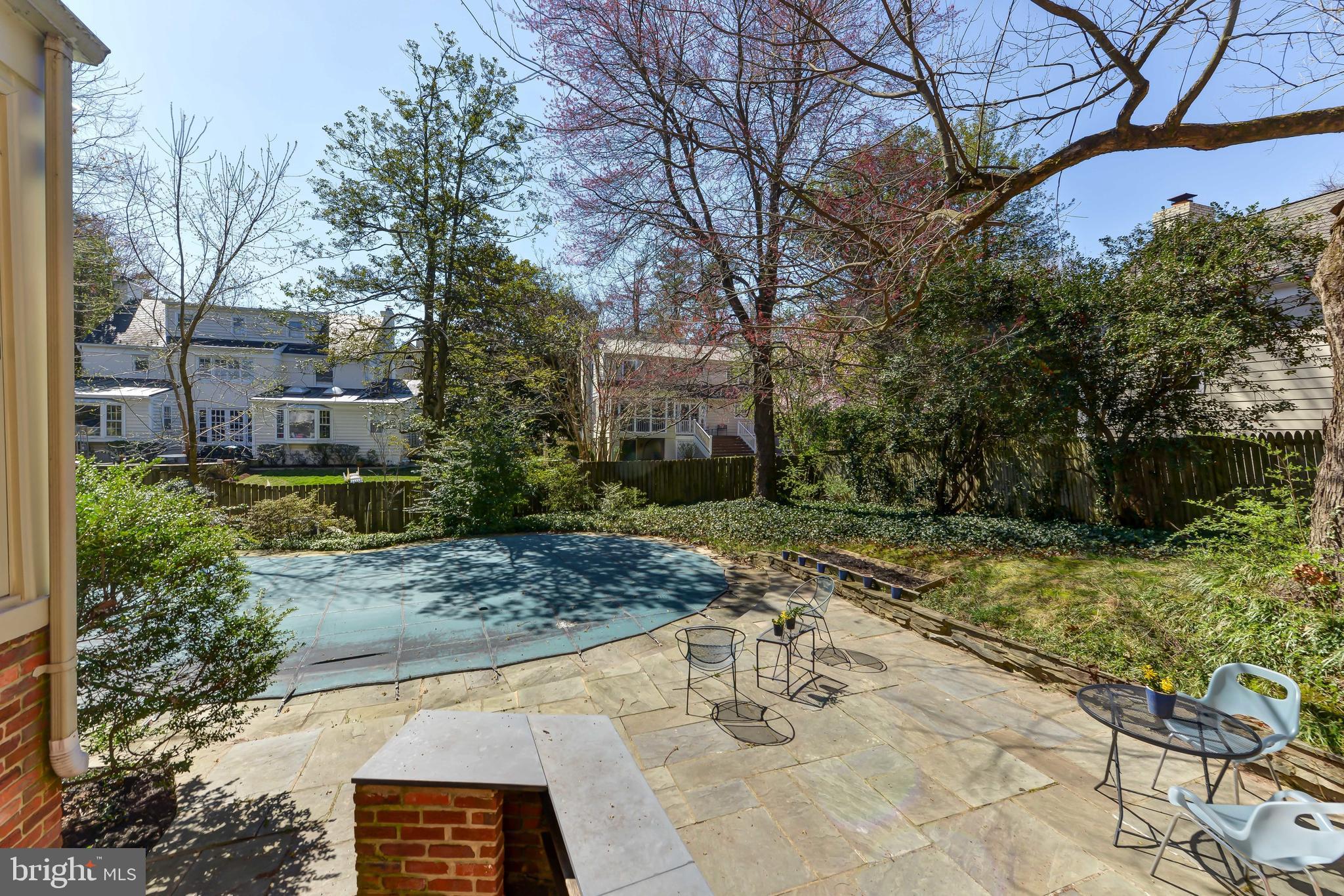 3538 Woodbine Street Chevy Chase, MD 20815 - Photo 26 of 28 Enjoy the pool and patio