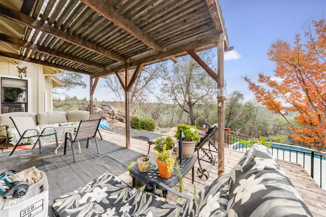 a view of outdoor space and patio