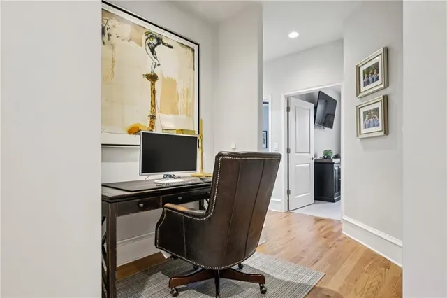 a bathroom with a double vanity sink and mirror