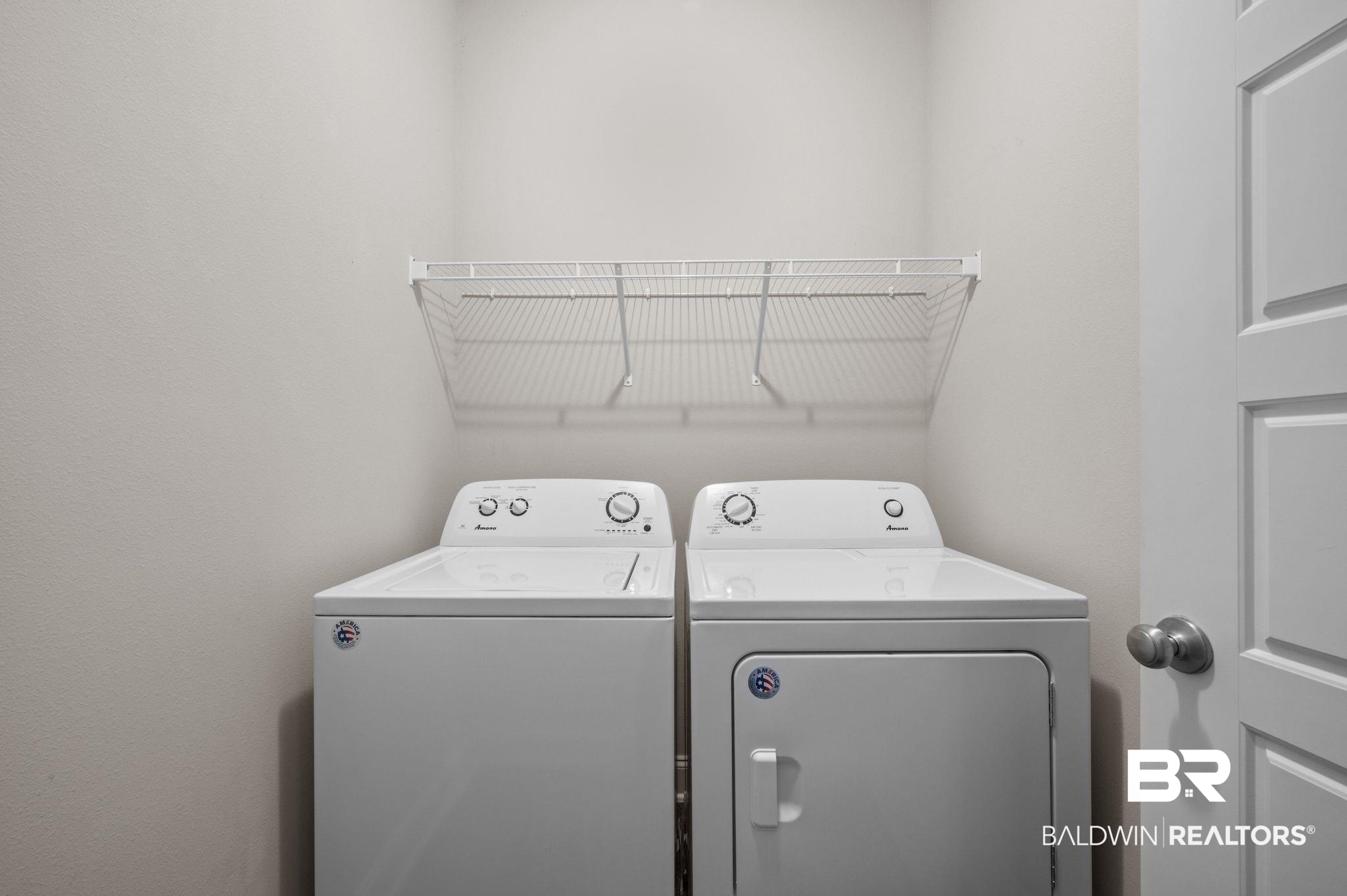 6903 Spaniel Drive, Unit B Spanish Fort, AL 36527 - Photo 10 of 28 Clothes washing area featuring laundry area and washing machine and clothes dryer