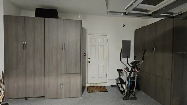 a view of a living room and dining room