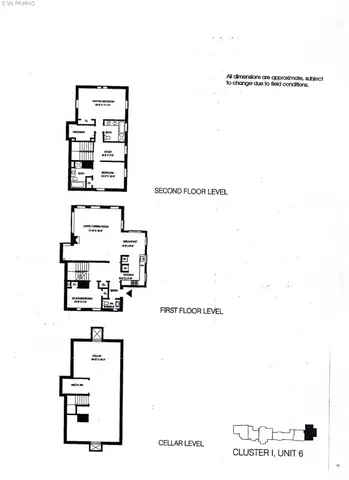 a picture of a floor plan