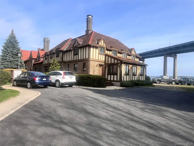 a car parked on the side of the street