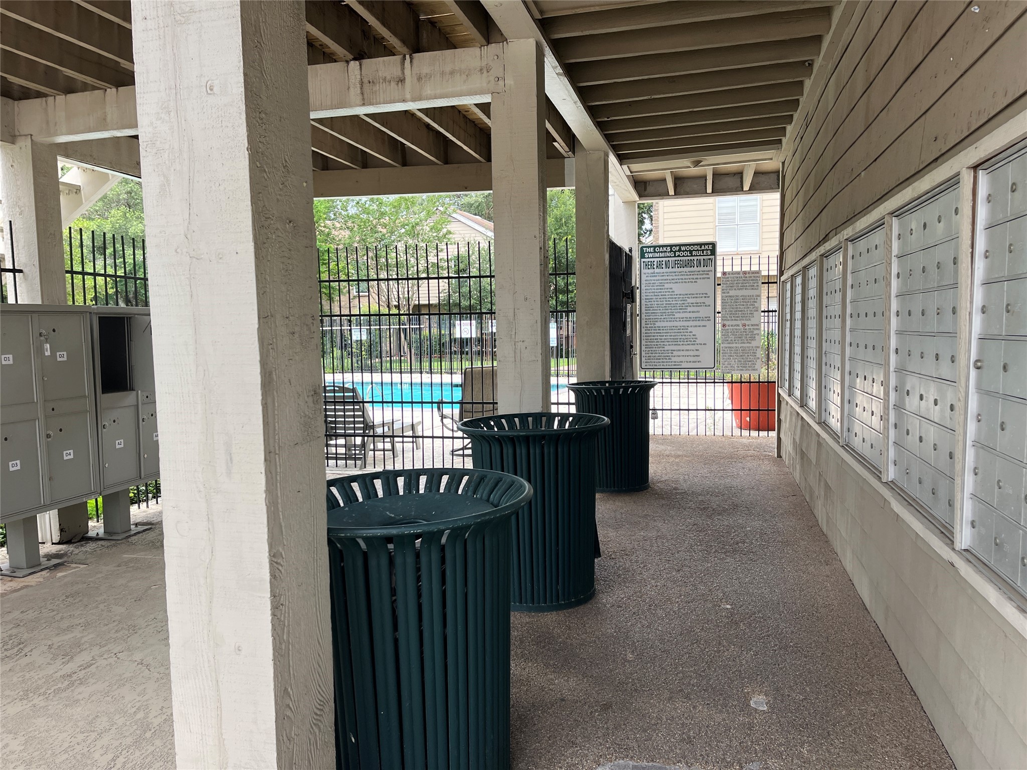 2100 Tanglewilde Street, Unit 536 Houston, TX 77063 - Photo 31 of 37 a view of a porch with furniture