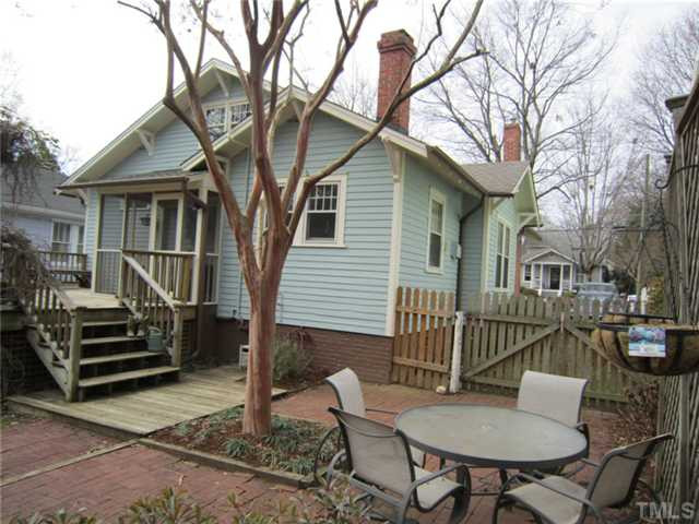 1704 Dare Street Raleigh, NC 27608 - Photo 21 of 25 Exterior Back