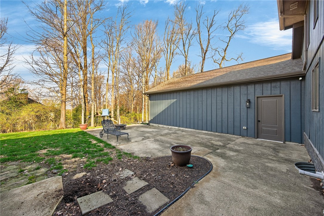 4747 Fawnwood Road Dayton, OH 45429 - Photo 52 of 58 This private backyard oasis offers a spacious patio for outdoor entertaining and relaxation.
