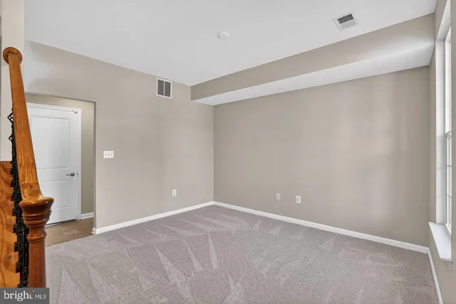 a view of empty room