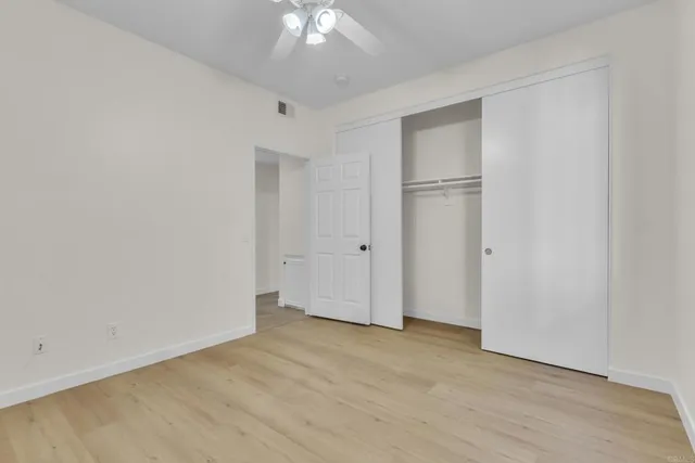 wooden floor in an empty room