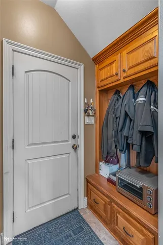 a view of a workspace with furniture