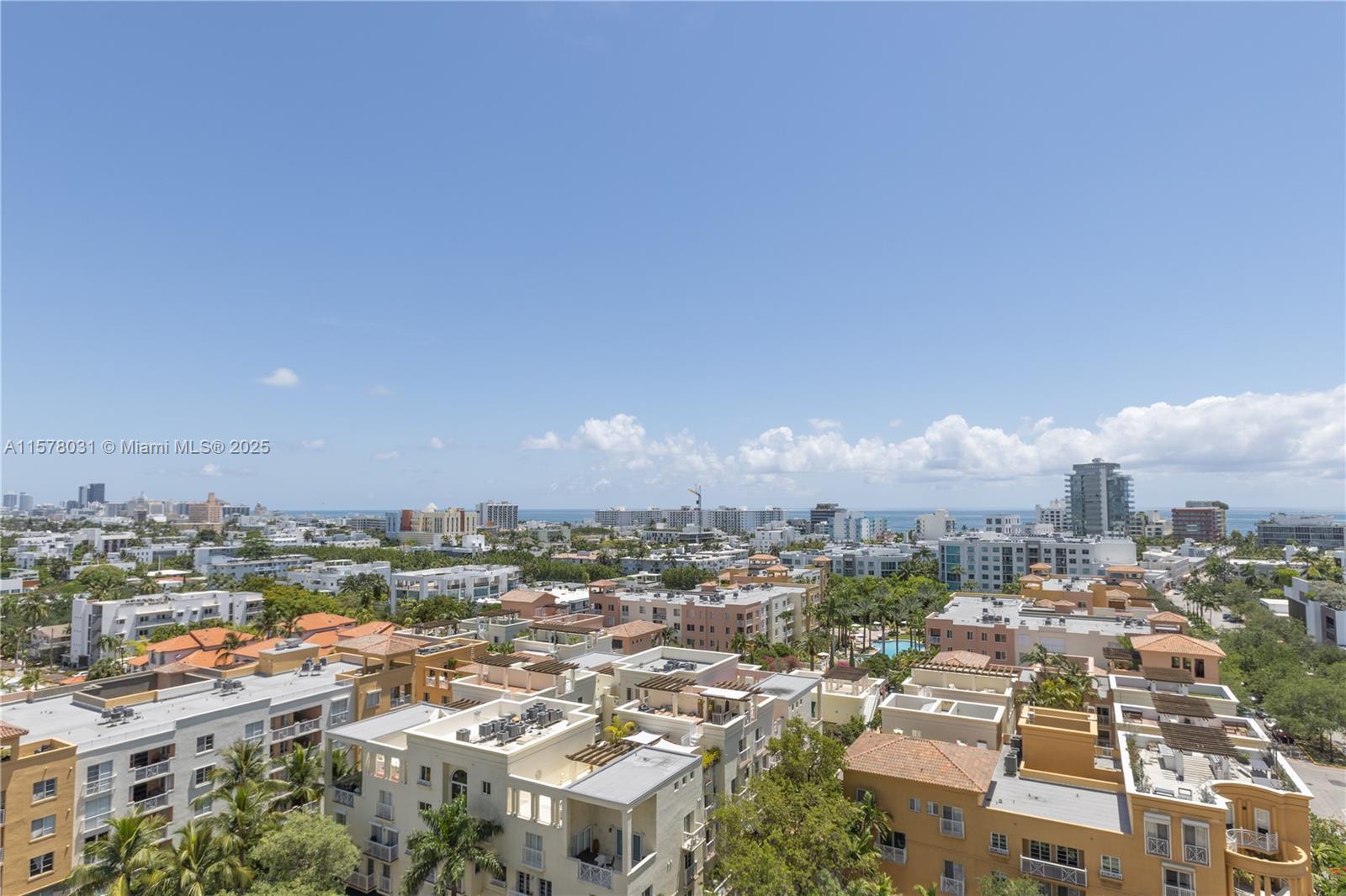 90 Alton Road, Unit 1411 Miami Beach, FL 33139 - Photo 22 of 36 an aerial view of a city