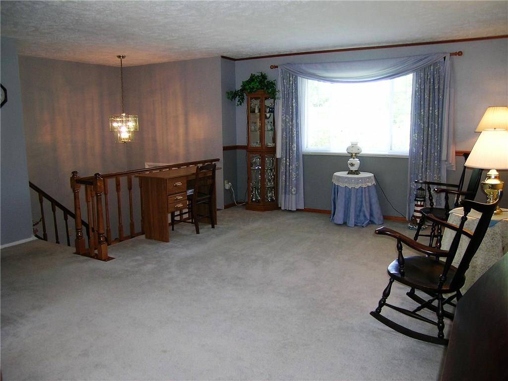 363 Partridge Run Road Gibsonia, PA 15044 - Photo 3 of 25 Entry open to living room! Large picture window provides natural lighting