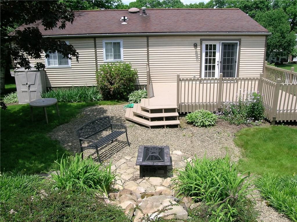 363 Partridge Run Road Gibsonia, PA 15044 - Photo 24 of 25 Rear view of deck and fire pit