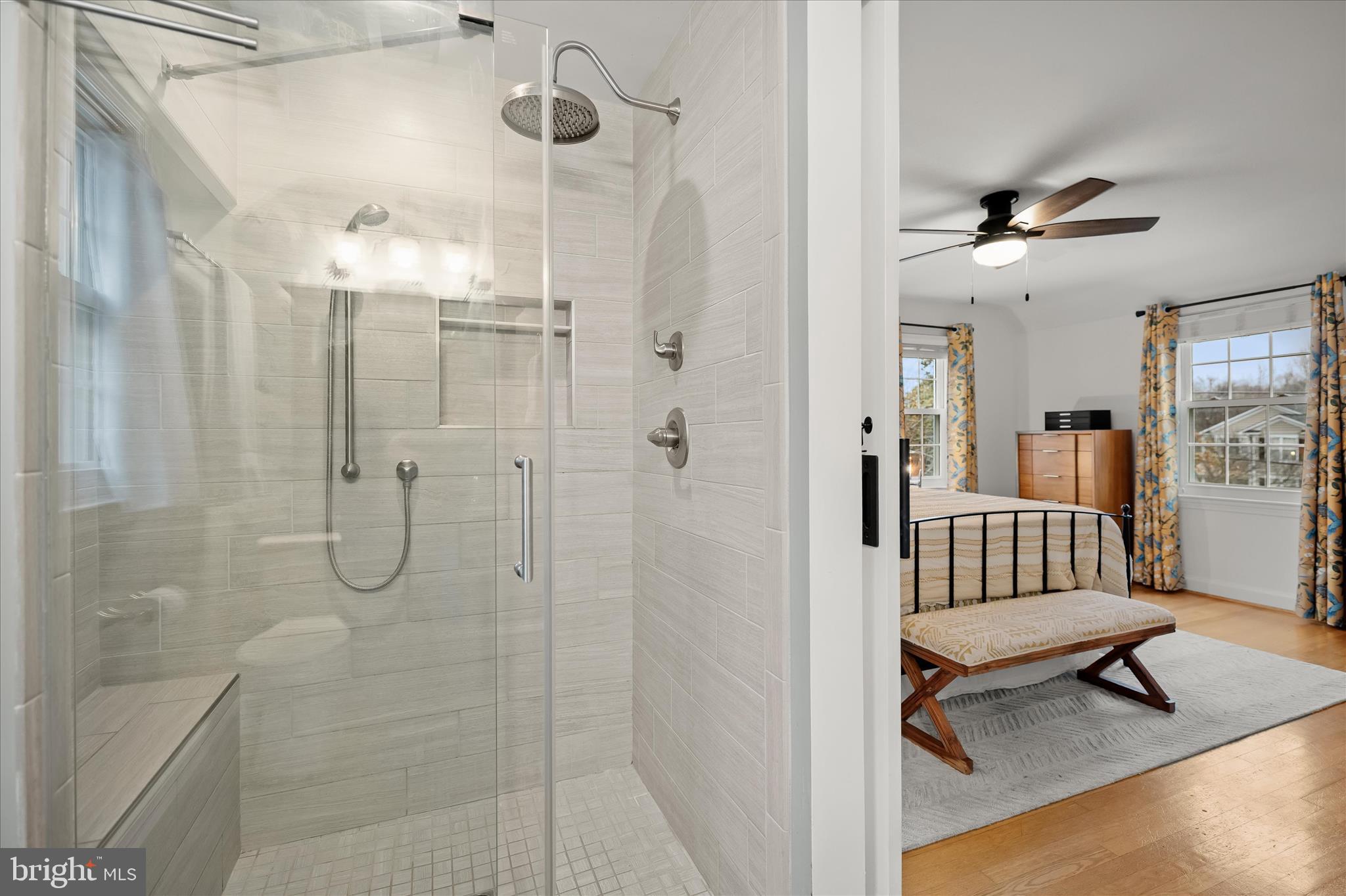 10310 Naglee Road Silver Spring, MD 20903 - Photo 21 of 40 Renovated Primary Shower