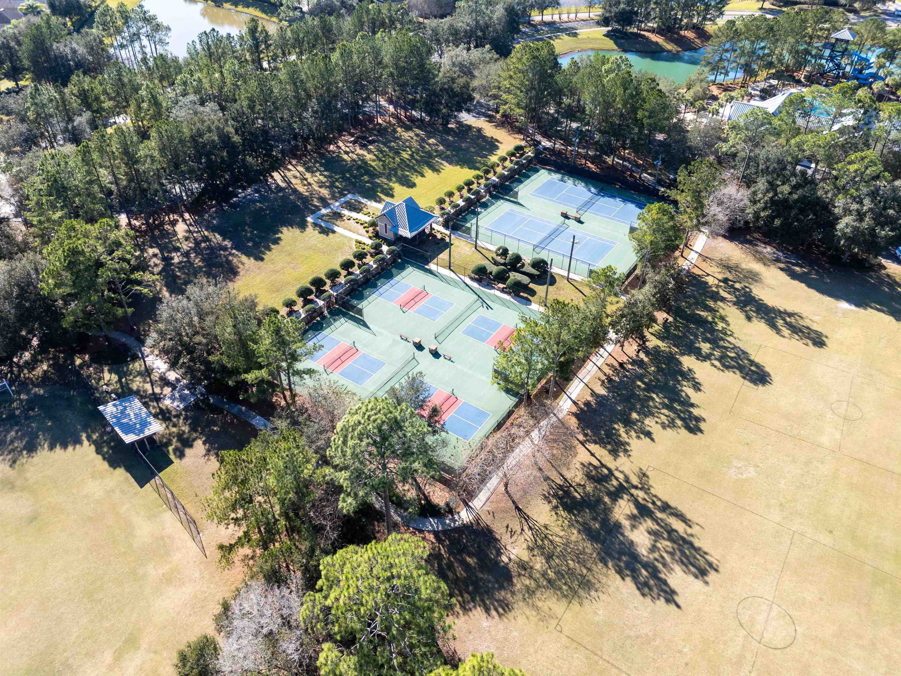 1236 Splendid Ravine Street St. Augustine, FL 32092 - Photo 41 of 47 an aerial view of residential houses with outdoor space