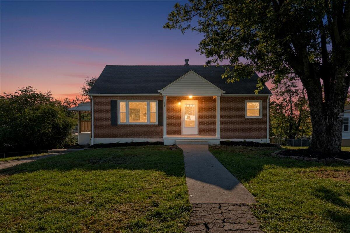 210 Post Road Roanoke, VA 24019 - Photo 1 of 56 a front view of a house with a yard