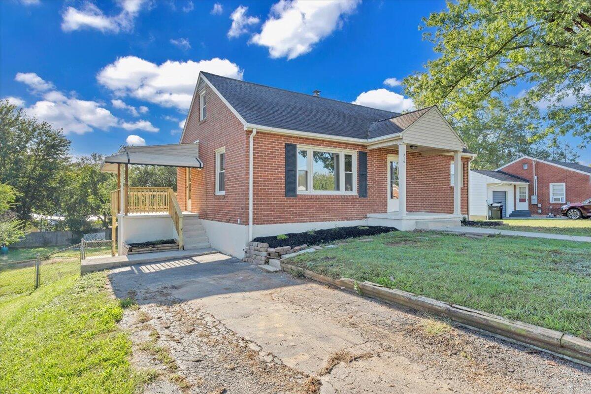 210 Post Road Roanoke, VA 24019 - Photo 37 of 56 a view of a house with backyard and sitting area