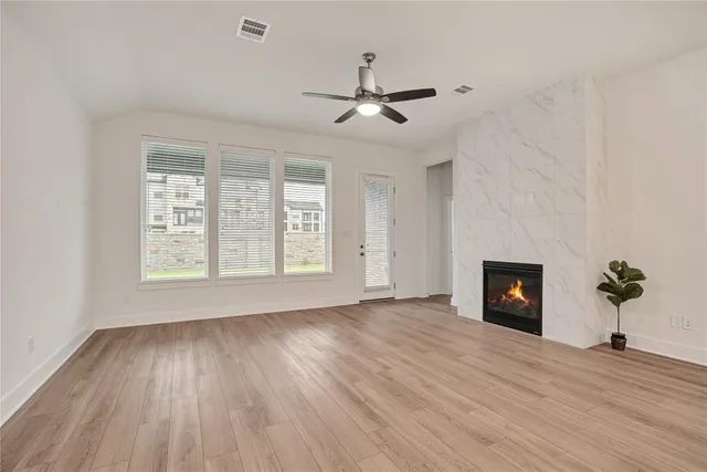 a view of livingroom with hardwood floor and window