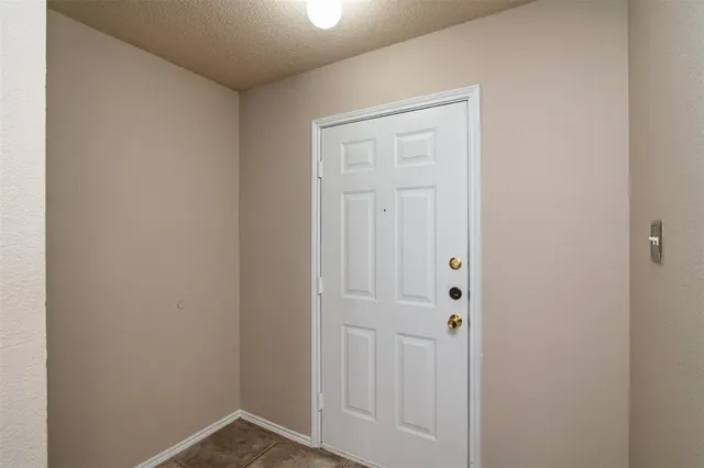 a view of front door