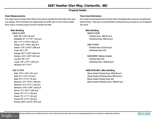 $1,800,000 | 6287 Heather Glen Way, Clarksville, MD 21029