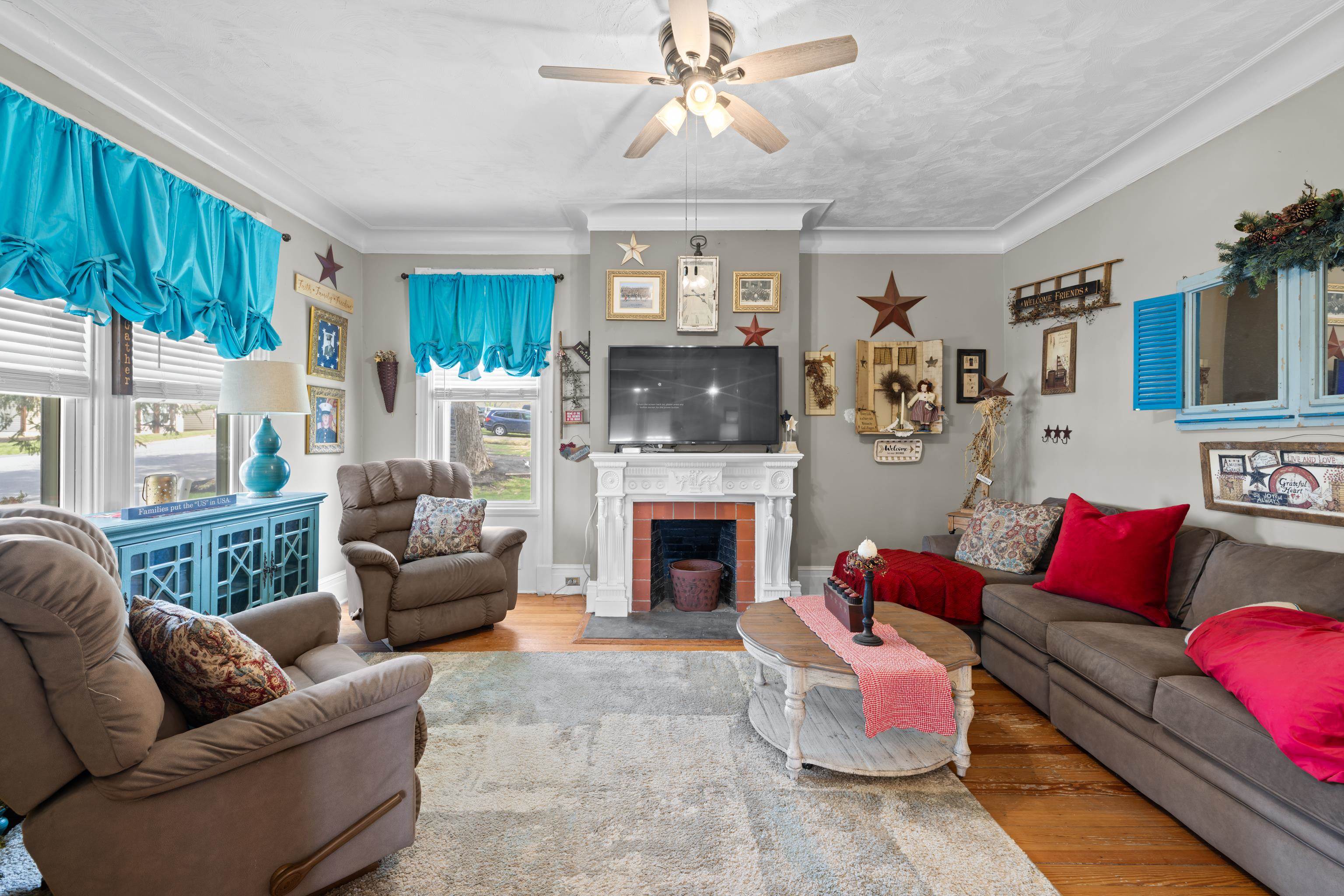 1224 4th Street Waynesboro, VA 22980 - Photo 14 of 75 a living room with furniture fireplace and a window