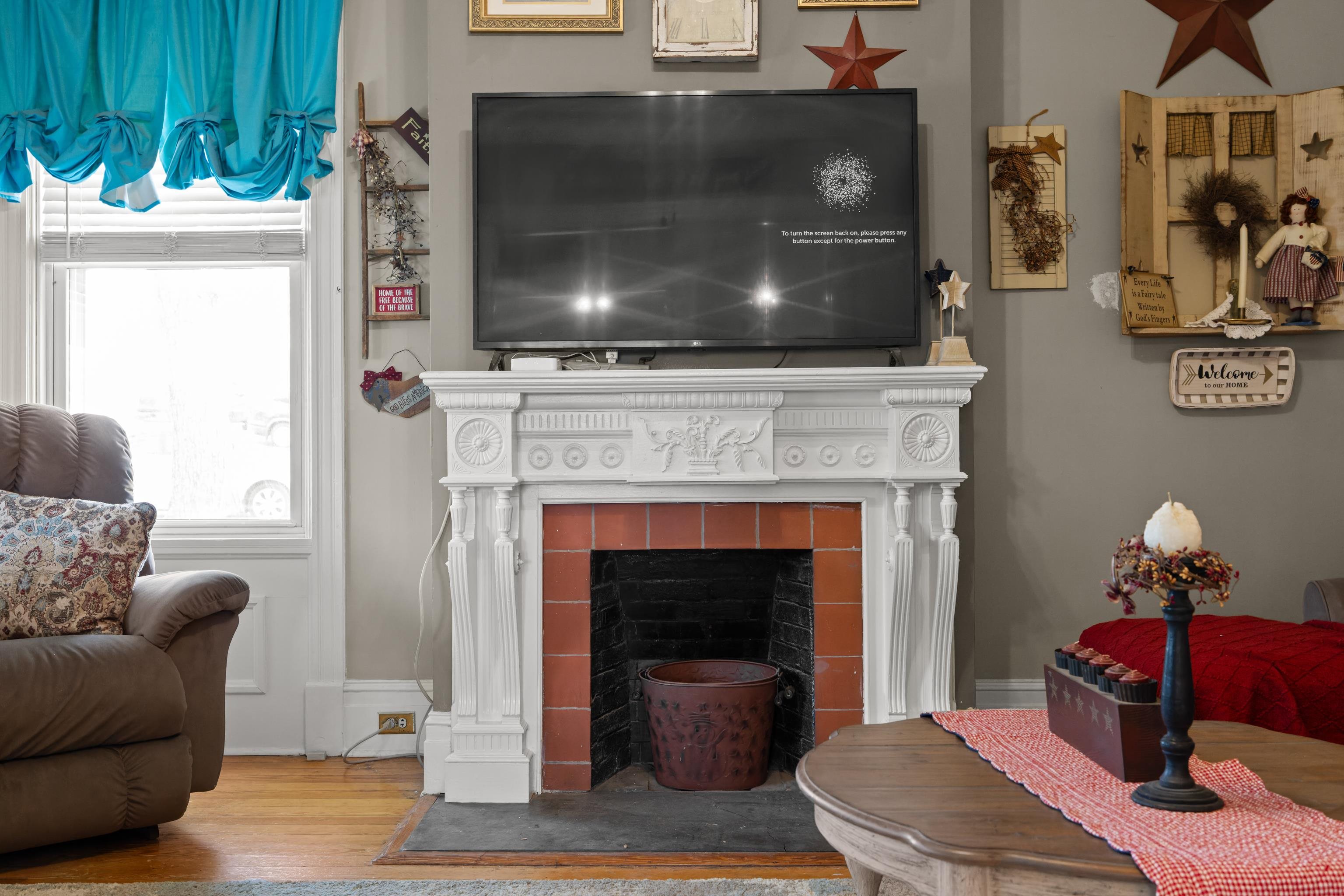 1224 4th Street Waynesboro, VA 22980 - Photo 15 of 75 a living room with furniture and a fireplace