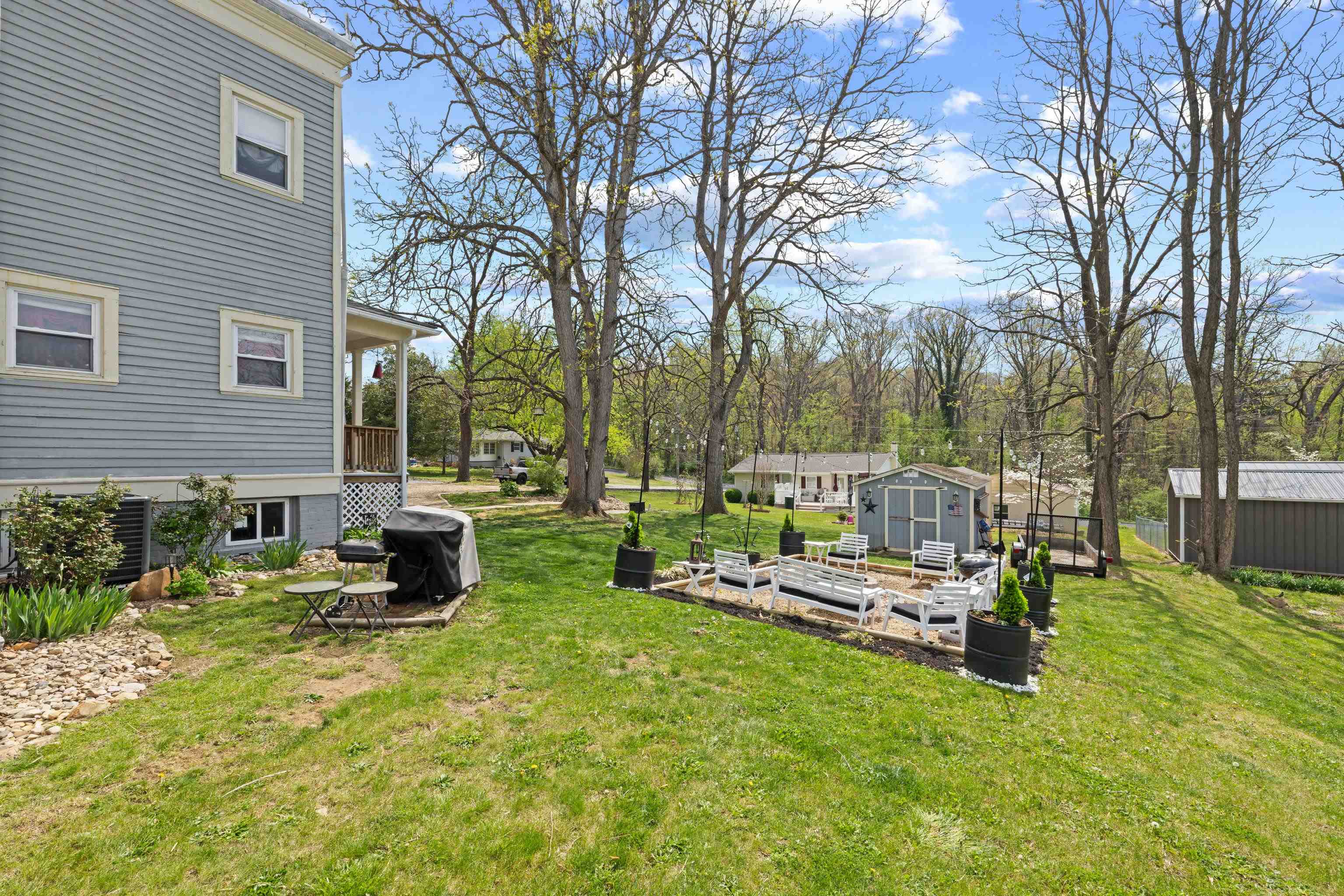 1224 4th Street Waynesboro, VA 22980 - Photo 63 of 75 a view of a house with backyard porch and sitting area