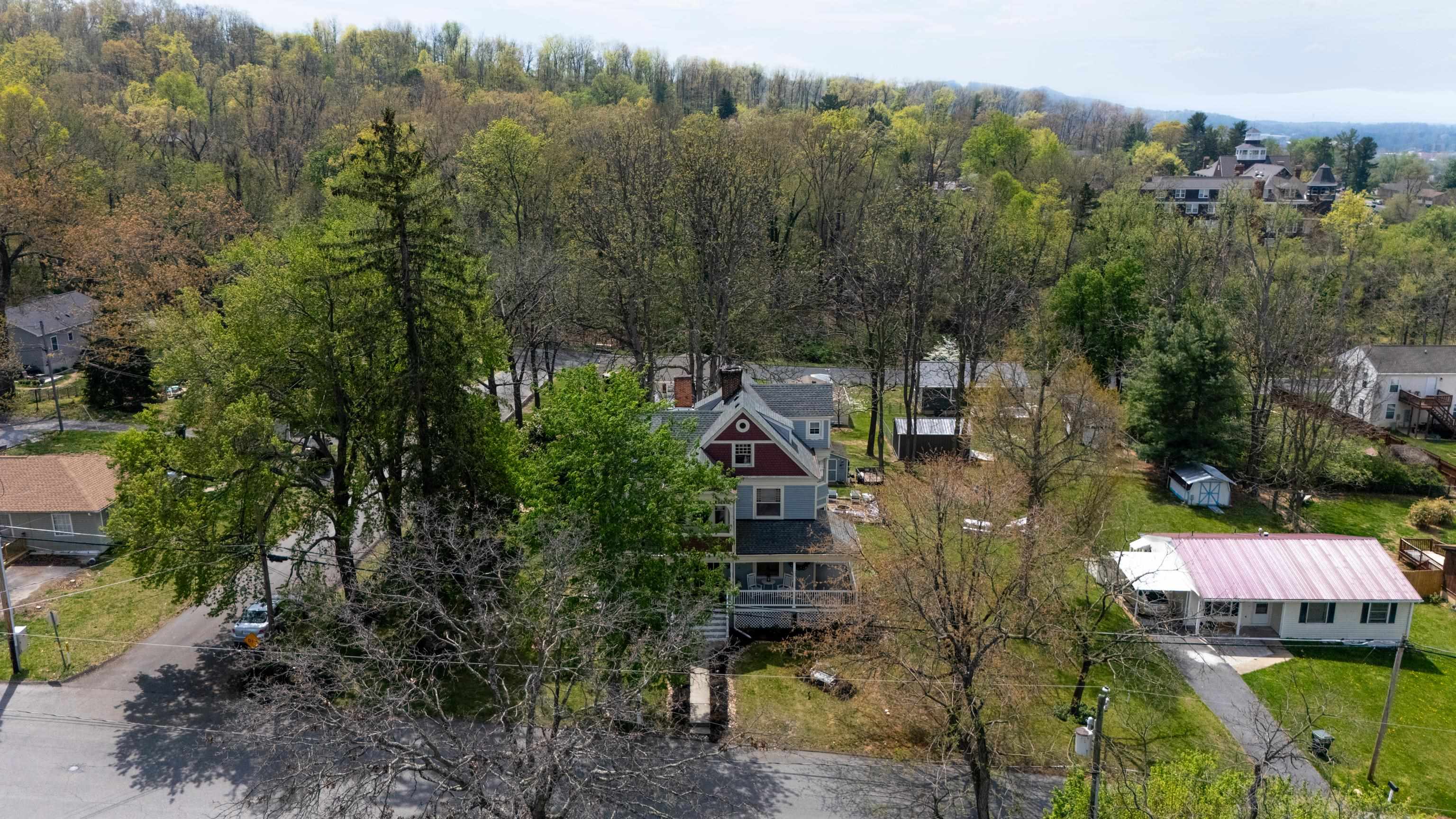 1224 4th Street Waynesboro, VA 22980 - Photo 66 of 75 a aerial view of a house with a yard